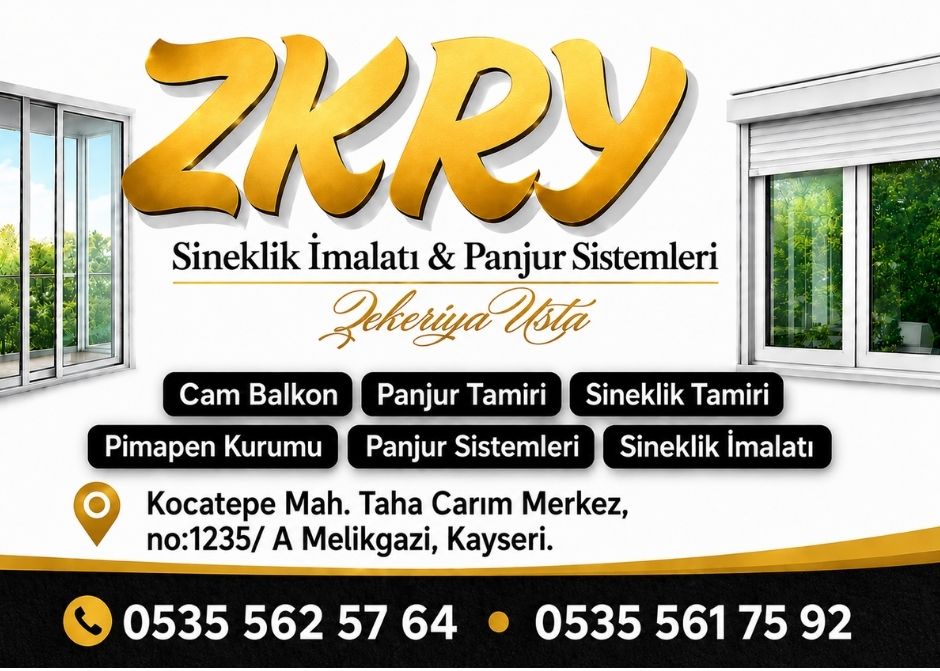Melikgazi Panjur Tamiri Ve Servisi